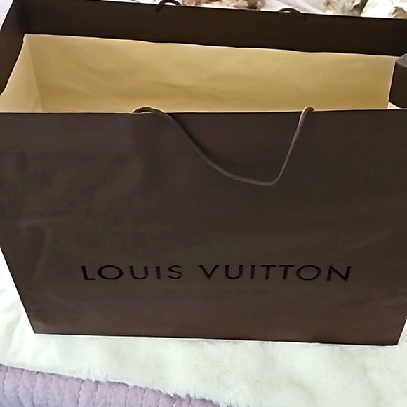 Louis Vuitton Large Shopping Paper Bag. - Picture 4 of 6